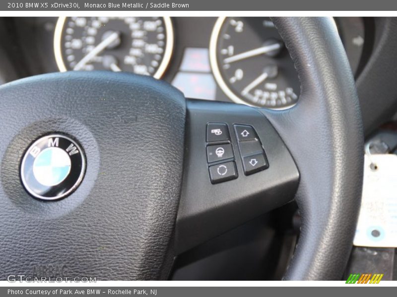 Monaco Blue Metallic / Saddle Brown 2010 BMW X5 xDrive30i