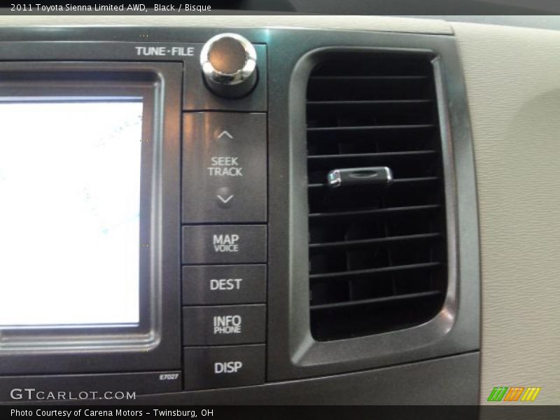 Black / Bisque 2011 Toyota Sienna Limited AWD