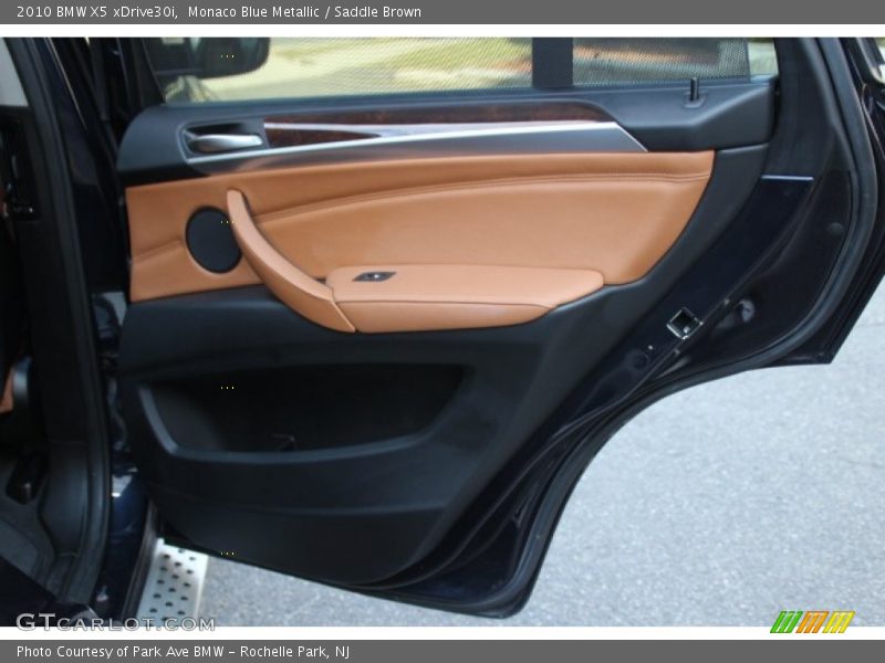 Monaco Blue Metallic / Saddle Brown 2010 BMW X5 xDrive30i