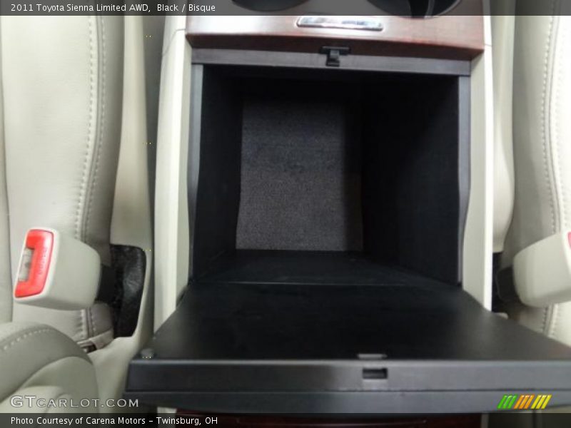 Black / Bisque 2011 Toyota Sienna Limited AWD
