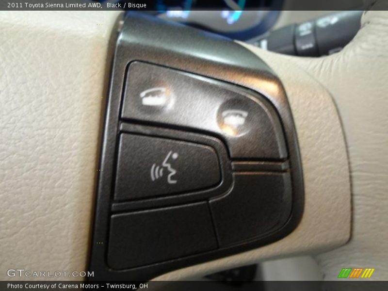 Black / Bisque 2011 Toyota Sienna Limited AWD