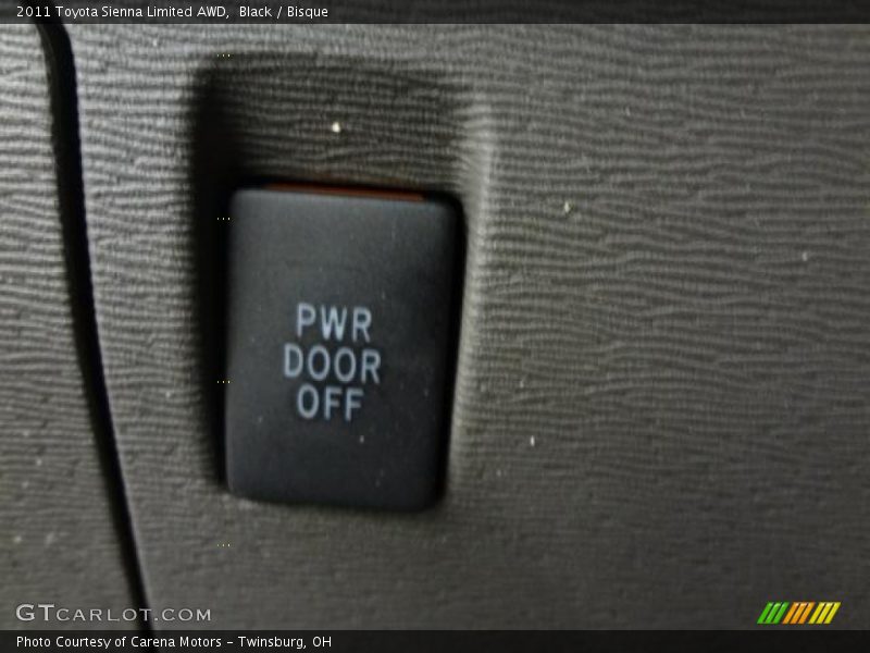 Black / Bisque 2011 Toyota Sienna Limited AWD