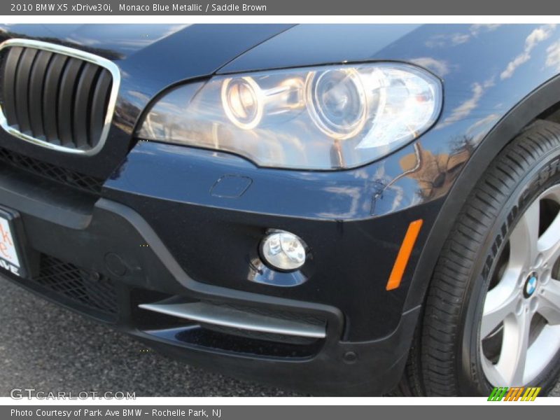 Monaco Blue Metallic / Saddle Brown 2010 BMW X5 xDrive30i