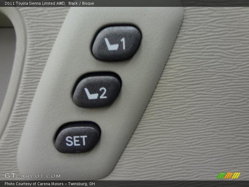 Black / Bisque 2011 Toyota Sienna Limited AWD