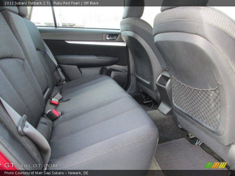 Ruby Red Pearl / Off Black 2012 Subaru Outback 2.5i