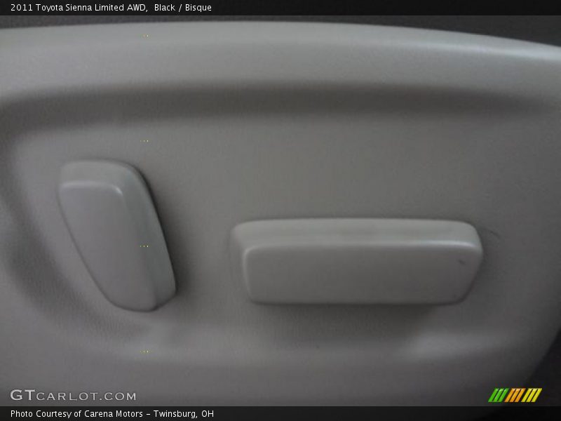 Black / Bisque 2011 Toyota Sienna Limited AWD
