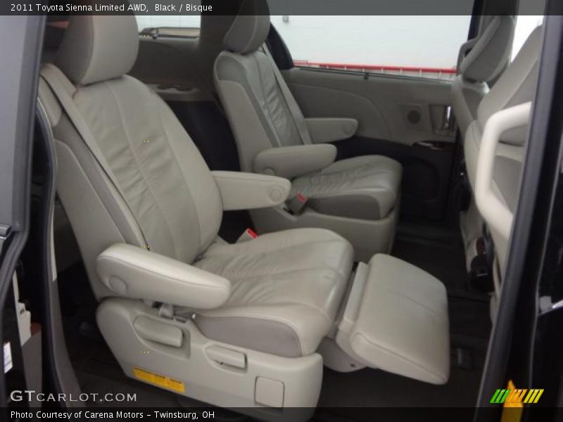 Black / Bisque 2011 Toyota Sienna Limited AWD