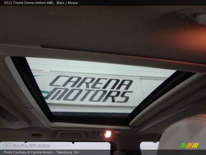 Black / Bisque 2011 Toyota Sienna Limited AWD