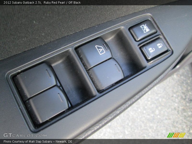Ruby Red Pearl / Off Black 2012 Subaru Outback 2.5i