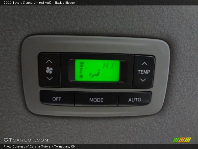 Black / Bisque 2011 Toyota Sienna Limited AWD