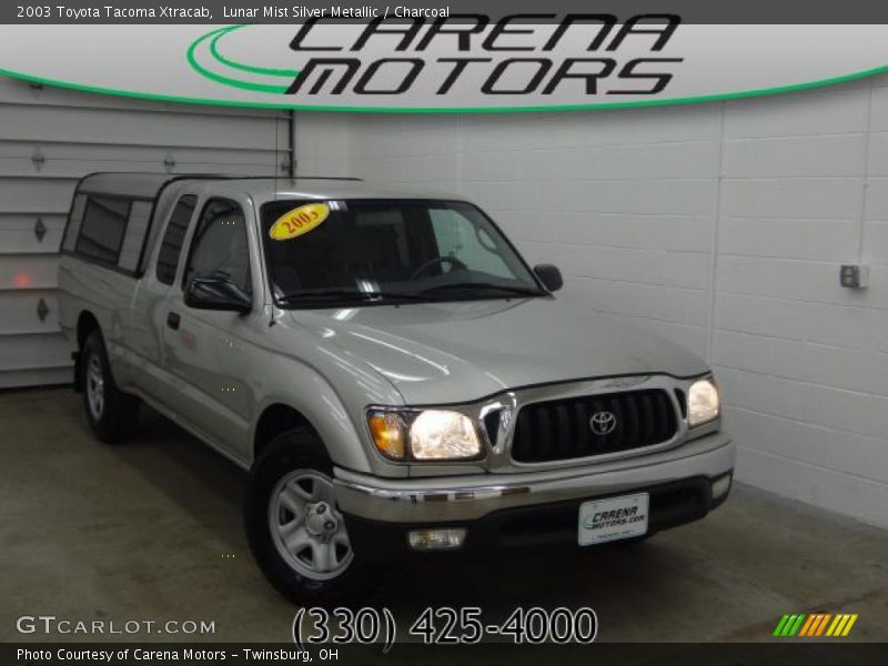 Lunar Mist Silver Metallic / Charcoal 2003 Toyota Tacoma Xtracab