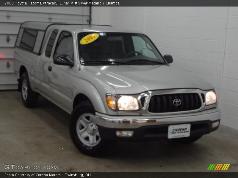 Lunar Mist Silver Metallic / Charcoal 2003 Toyota Tacoma Xtracab
