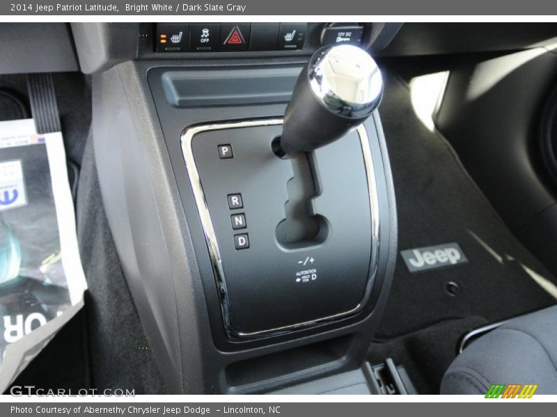  2014 Patriot Latitude 6 Speed Automatic Shifter