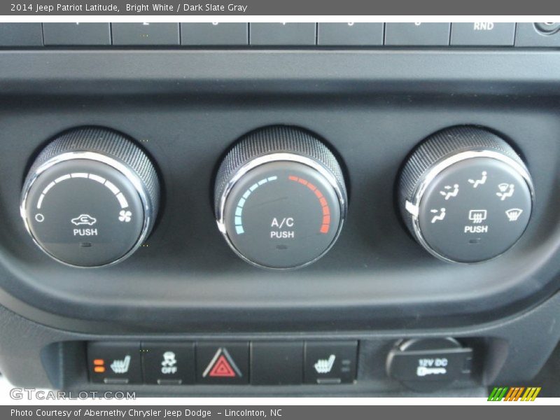 Controls of 2014 Patriot Latitude