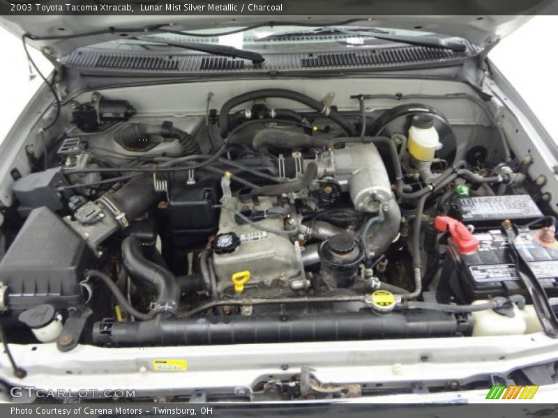 Lunar Mist Silver Metallic / Charcoal 2003 Toyota Tacoma Xtracab