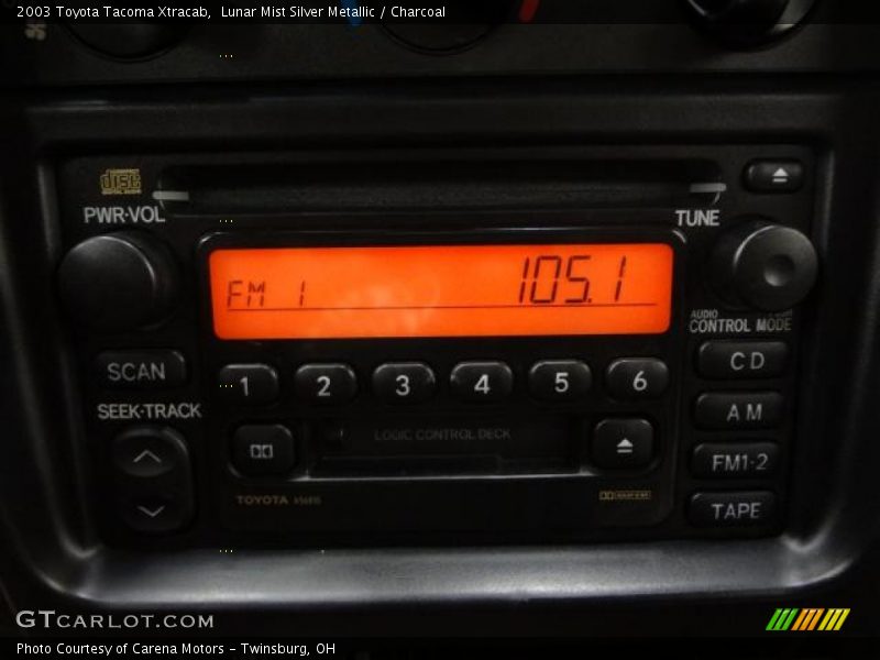 Lunar Mist Silver Metallic / Charcoal 2003 Toyota Tacoma Xtracab