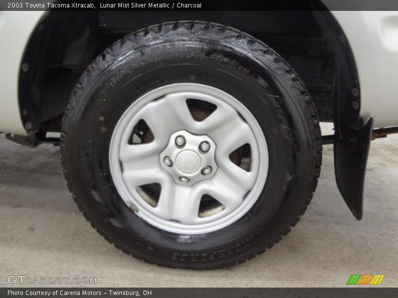 Lunar Mist Silver Metallic / Charcoal 2003 Toyota Tacoma Xtracab