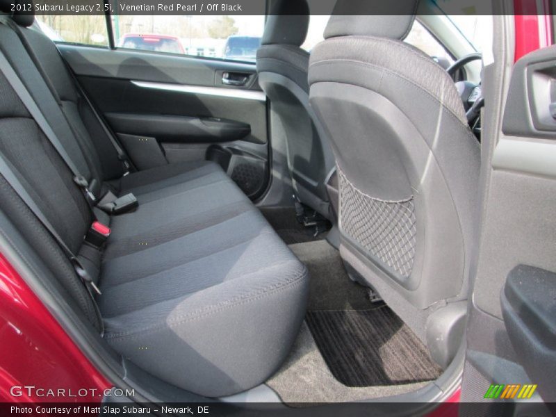 Venetian Red Pearl / Off Black 2012 Subaru Legacy 2.5i