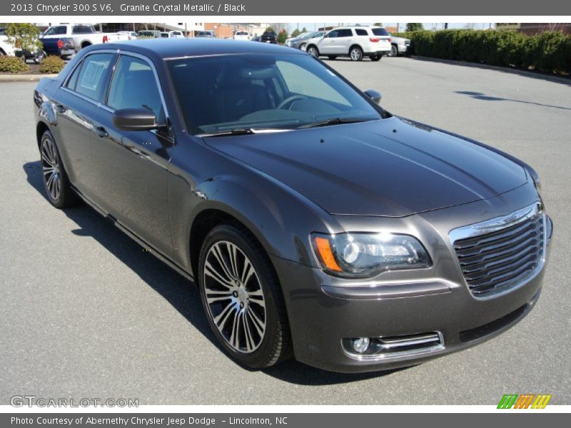 Granite Crystal Metallic / Black 2013 Chrysler 300 S V6