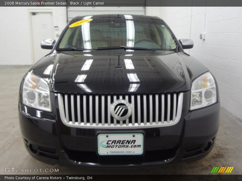 Black / Light Camel 2008 Mercury Sable Premier Sedan