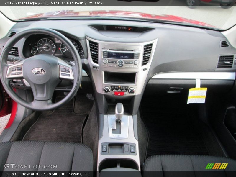 Venetian Red Pearl / Off Black 2012 Subaru Legacy 2.5i