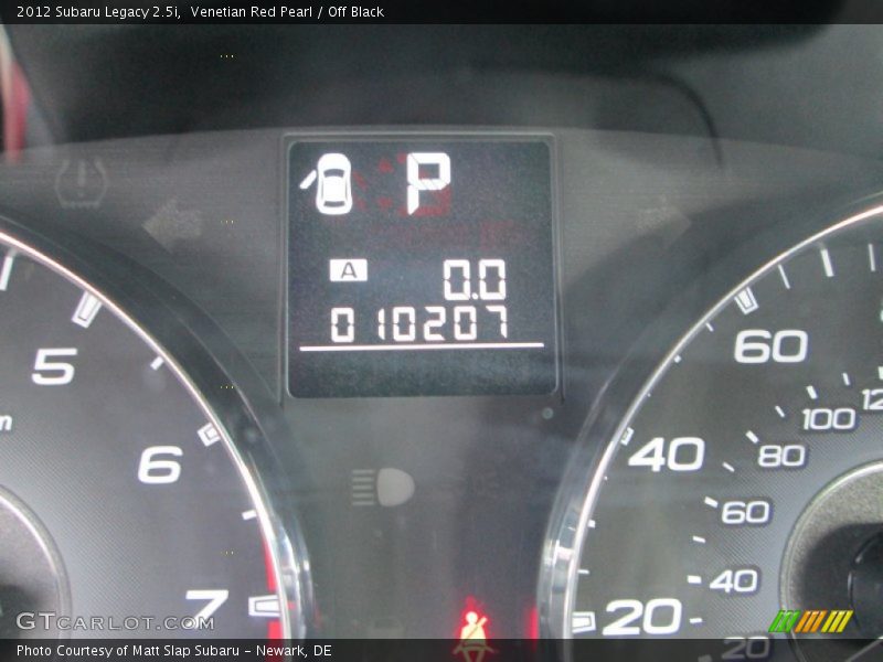 Venetian Red Pearl / Off Black 2012 Subaru Legacy 2.5i