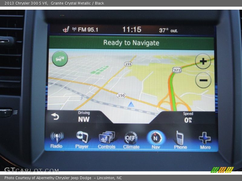 Granite Crystal Metallic / Black 2013 Chrysler 300 S V6