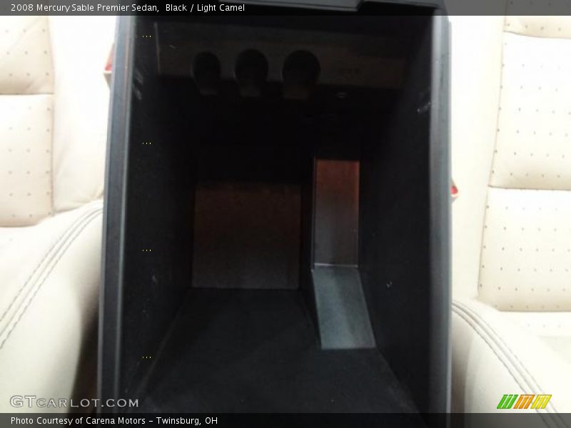 Black / Light Camel 2008 Mercury Sable Premier Sedan