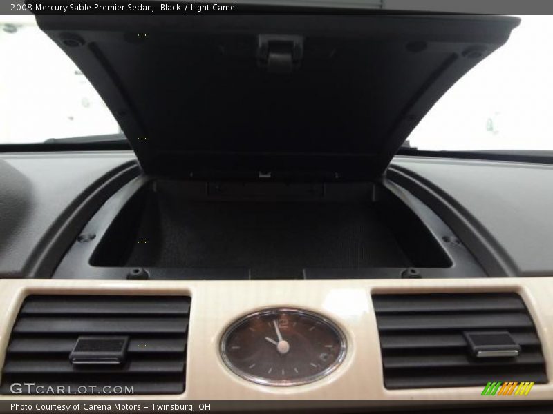 Black / Light Camel 2008 Mercury Sable Premier Sedan