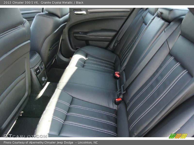 Rear Seat of 2013 300 S V6