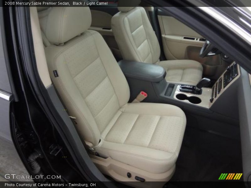 Black / Light Camel 2008 Mercury Sable Premier Sedan
