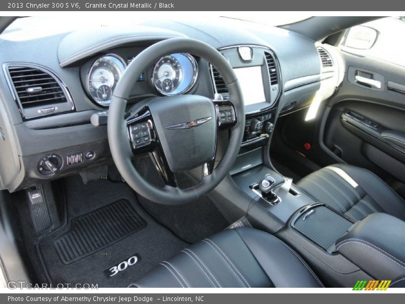 Black Interior - 2013 300 S V6 