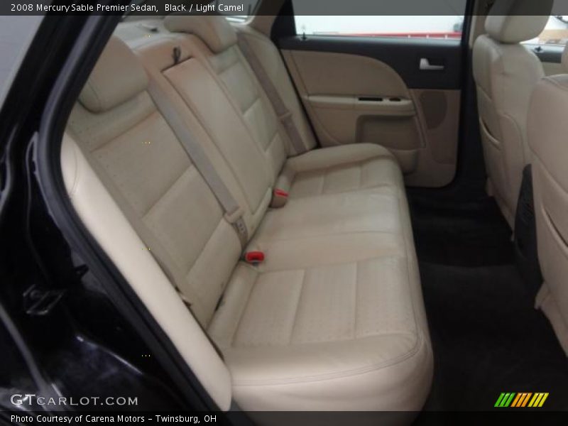 Black / Light Camel 2008 Mercury Sable Premier Sedan