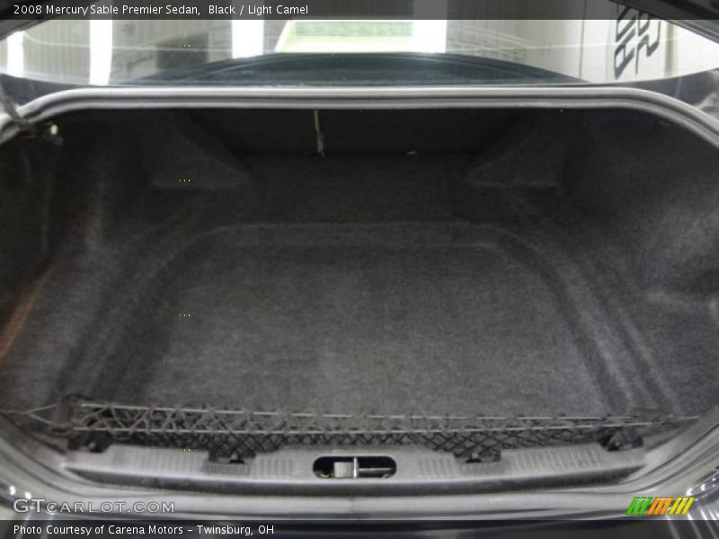 Black / Light Camel 2008 Mercury Sable Premier Sedan