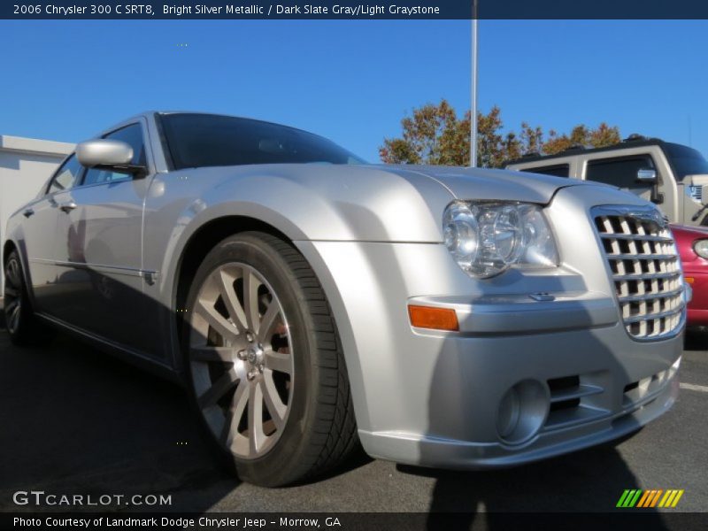 Bright Silver Metallic / Dark Slate Gray/Light Graystone 2006 Chrysler 300 C SRT8