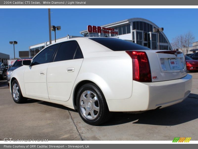 White Diamond / Light Neutral 2004 Cadillac CTS Sedan