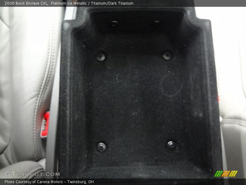 Platinum Ice Metallic / Titanium/Dark Titanium 2008 Buick Enclave CXL