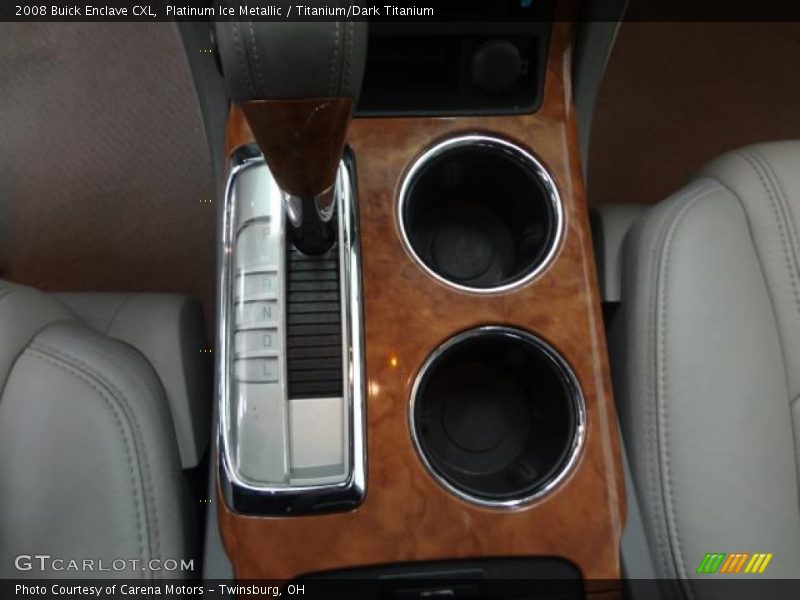 Platinum Ice Metallic / Titanium/Dark Titanium 2008 Buick Enclave CXL