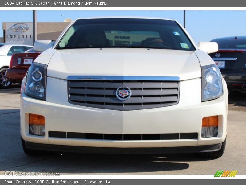 White Diamond / Light Neutral 2004 Cadillac CTS Sedan