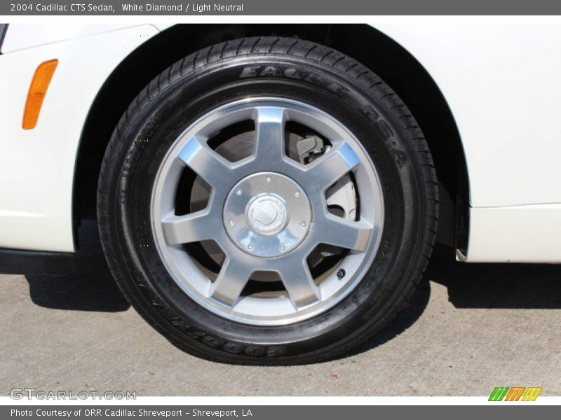 White Diamond / Light Neutral 2004 Cadillac CTS Sedan