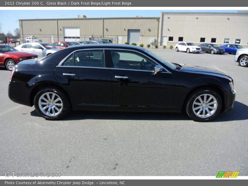 Gloss Black / Dark Frost Beige/Light Frost Beige 2013 Chrysler 300 C