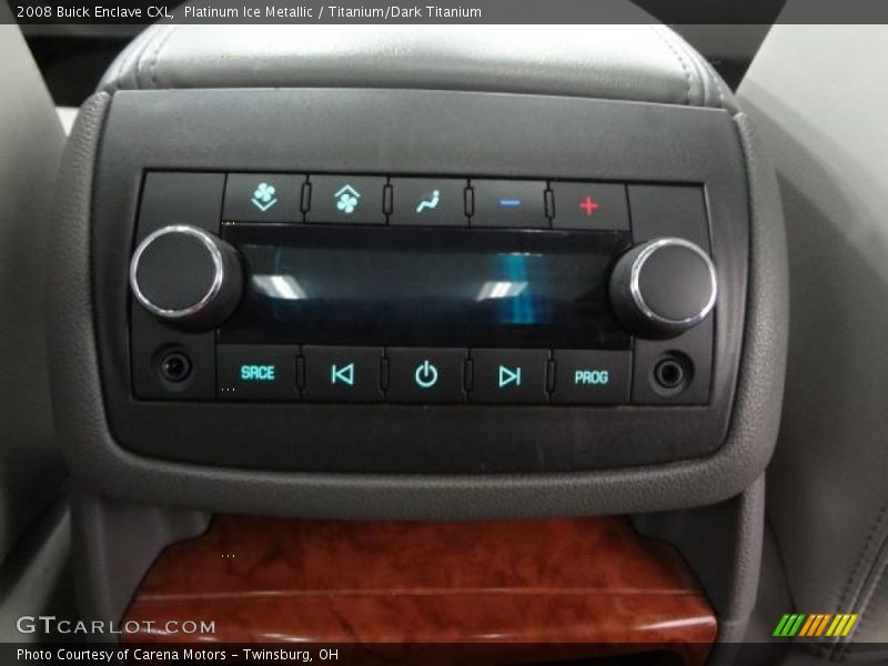 Platinum Ice Metallic / Titanium/Dark Titanium 2008 Buick Enclave CXL