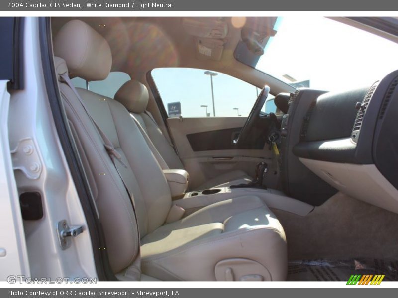 White Diamond / Light Neutral 2004 Cadillac CTS Sedan