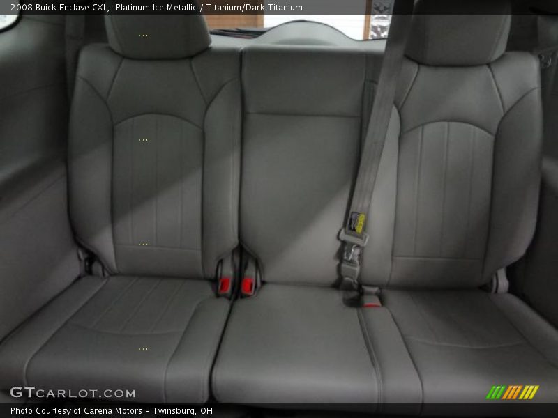 Platinum Ice Metallic / Titanium/Dark Titanium 2008 Buick Enclave CXL