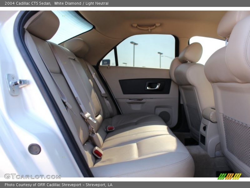 White Diamond / Light Neutral 2004 Cadillac CTS Sedan