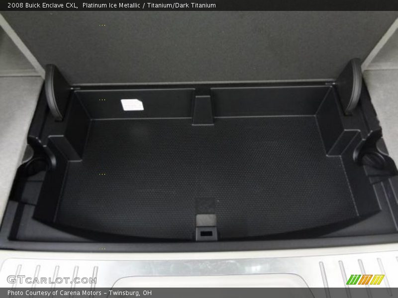 Platinum Ice Metallic / Titanium/Dark Titanium 2008 Buick Enclave CXL