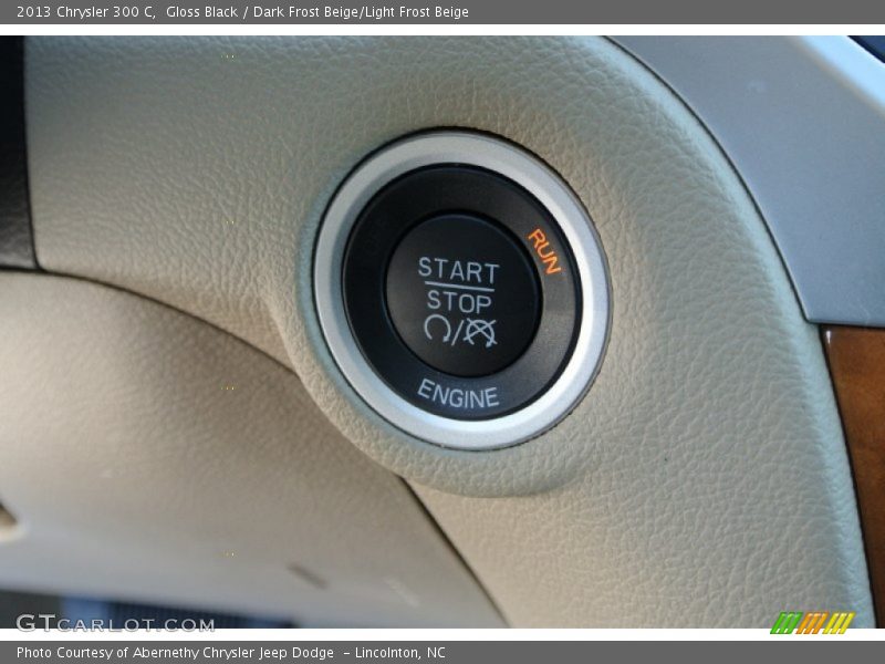 Gloss Black / Dark Frost Beige/Light Frost Beige 2013 Chrysler 300 C