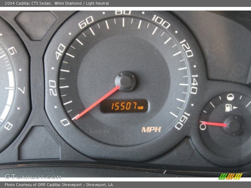 White Diamond / Light Neutral 2004 Cadillac CTS Sedan