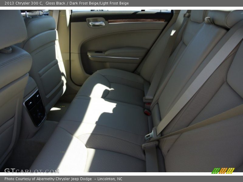 Gloss Black / Dark Frost Beige/Light Frost Beige 2013 Chrysler 300 C
