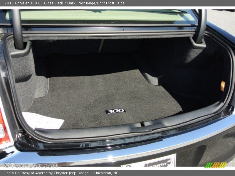 Gloss Black / Dark Frost Beige/Light Frost Beige 2013 Chrysler 300 C